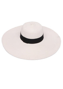 Ivory Floppy Sun Hat