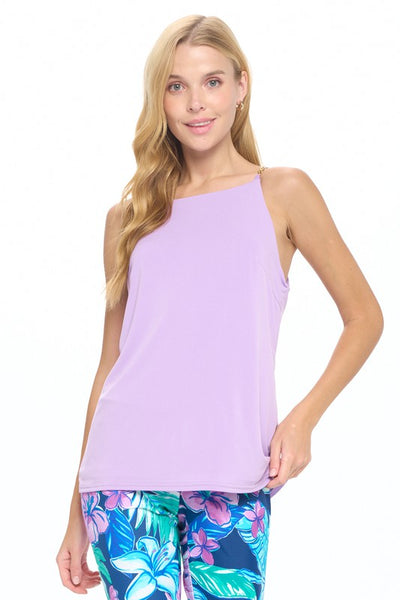 Chain Link Lavender Top