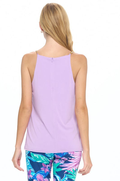 Chain Link Lavender Top
