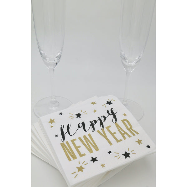 Cocktail Napkins 40ct | Happy New Year