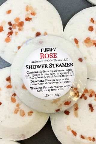 Purify Shower Steamers-Rose