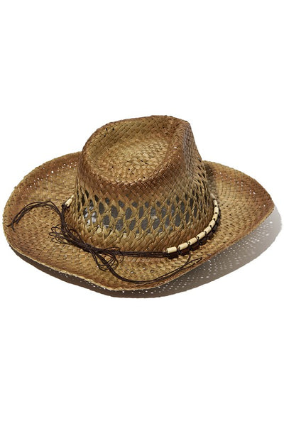 Woven Western Hat