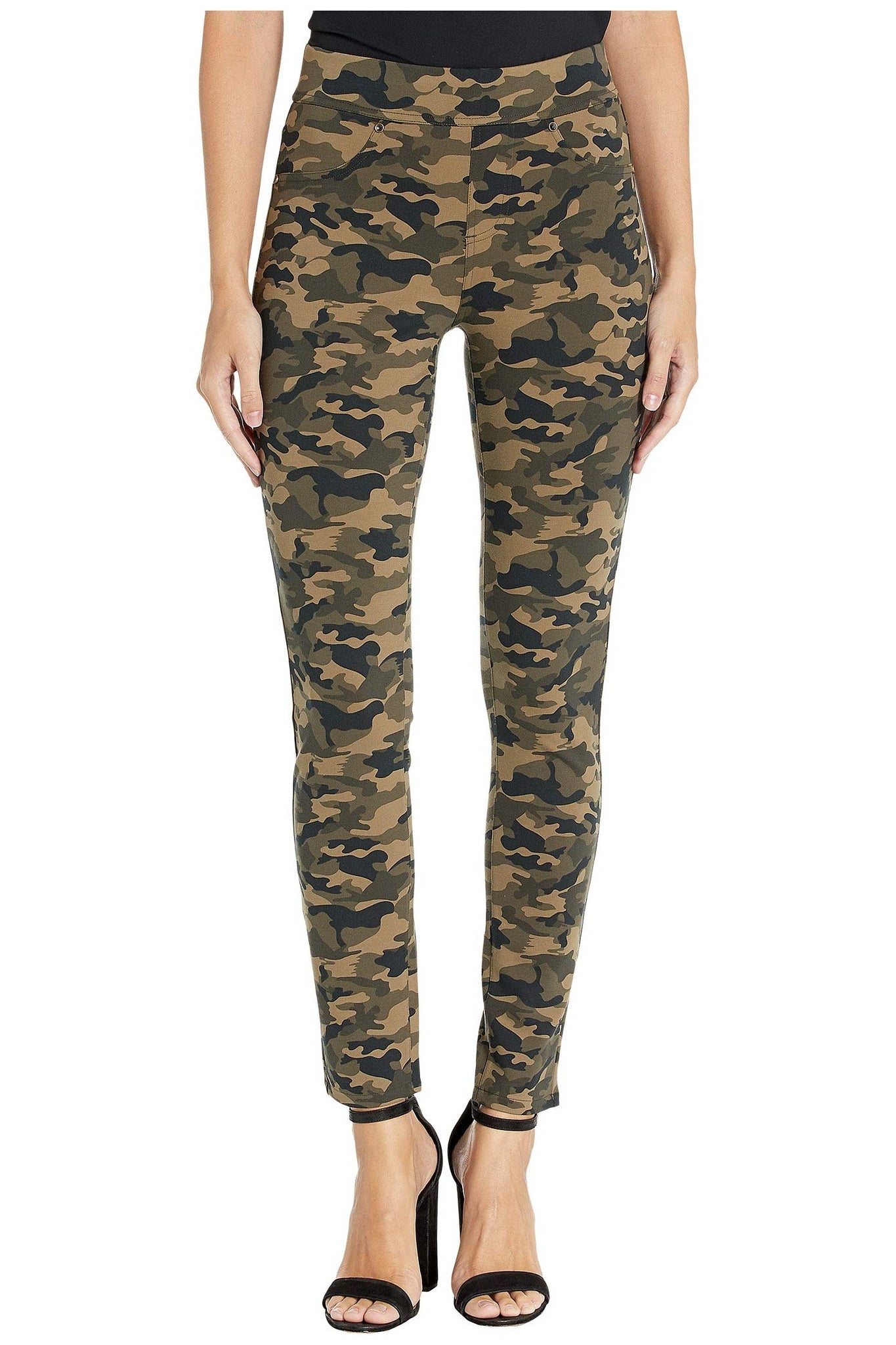 Jag Jeans Marla Pull-On Camo Ponte Leggings