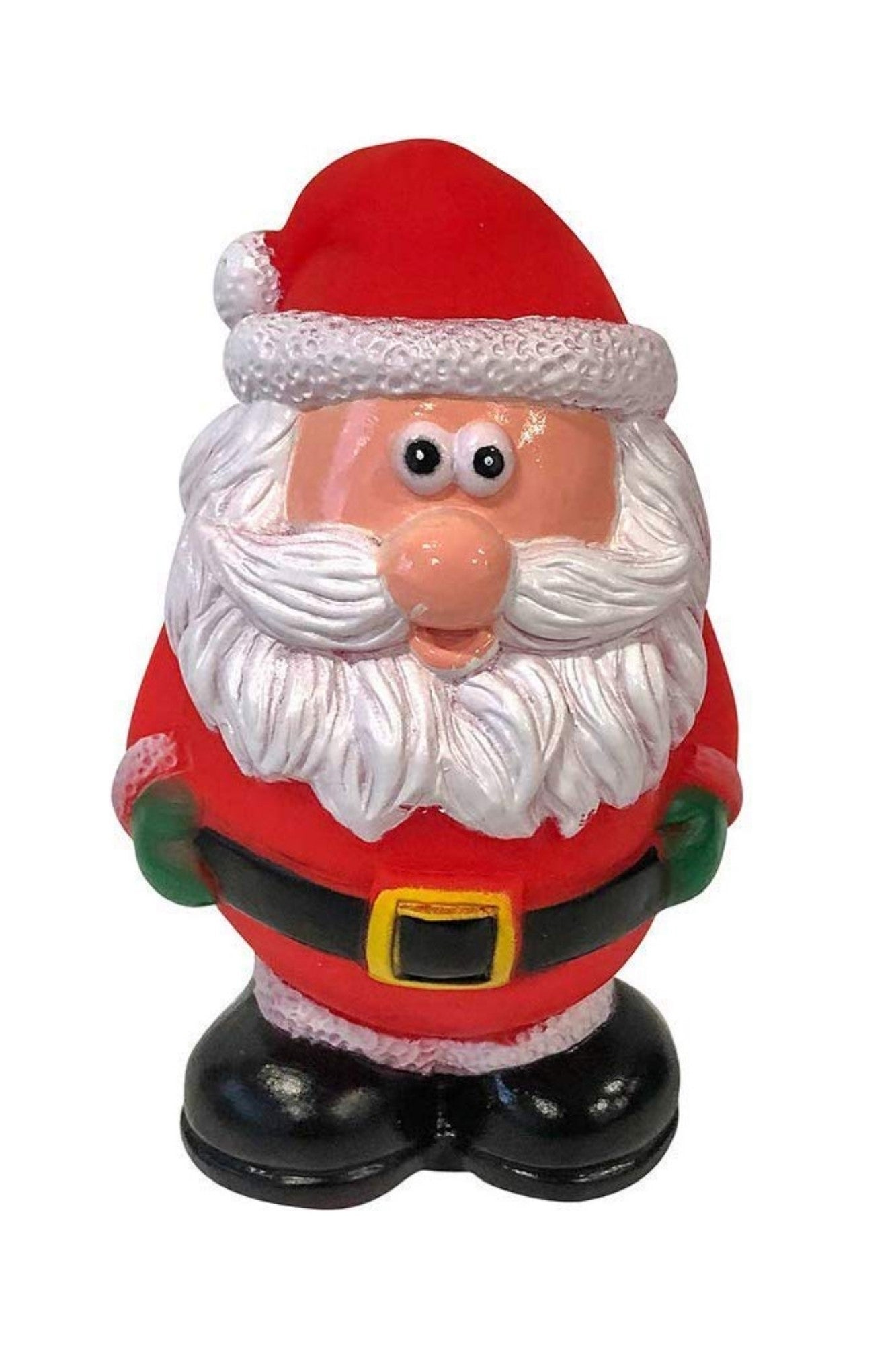 Midlee Santa Vinyl Christmas Dog Toy