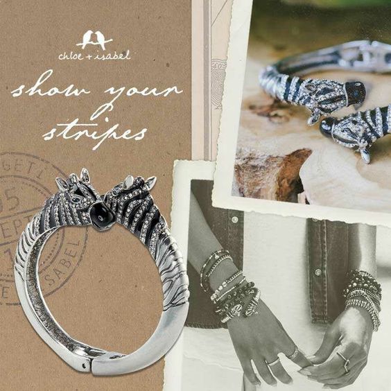 Serengeti Hinged Zebra Bracelet