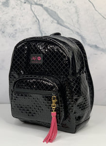 Makeup Junkie Mini Backpack - Black Diamond