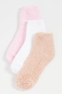 COZY SOCKS THREE PACK