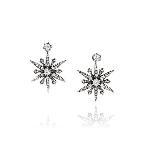 Chloe+Isabel Starburst Convertible Jacket Earrings