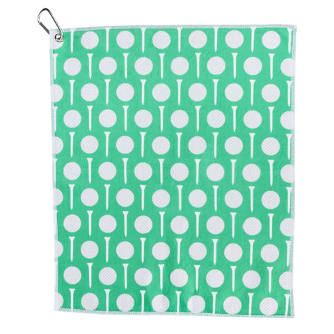Golf Balls and Golf Tees Golf Towel