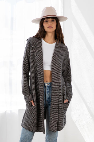 Coldwater Canyon Hooded Cardigan