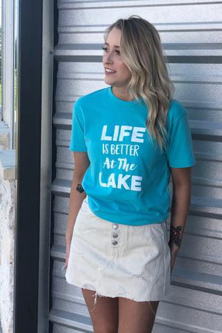 Next Level Apparel LIFE IS BETTER AT THE LAKE