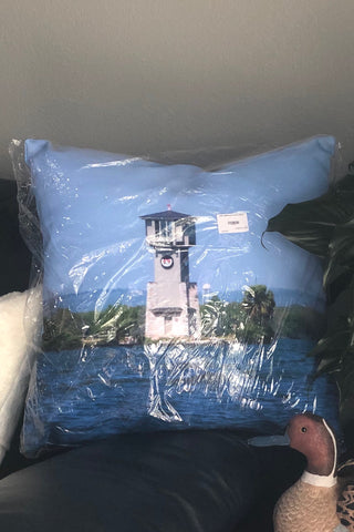 HSB Lighthouse Throw Pillow