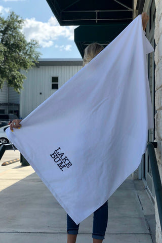 LAKE BUM. Beach Towel