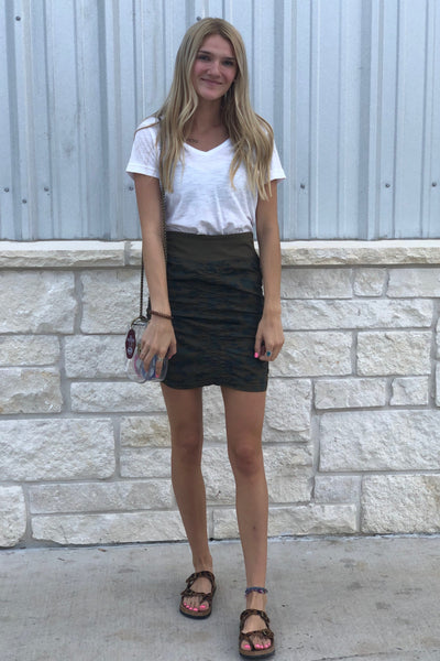 Camo Trace Skirt