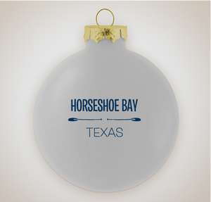 Horseshoe Bay, Texas Christmas Ornament