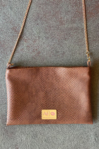 Chocolate Cobra Crossbody