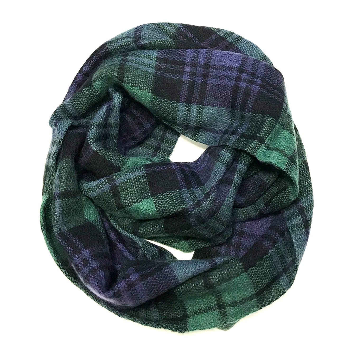 Plaid Winter Warm Infinity Scarves (Variety of styles)