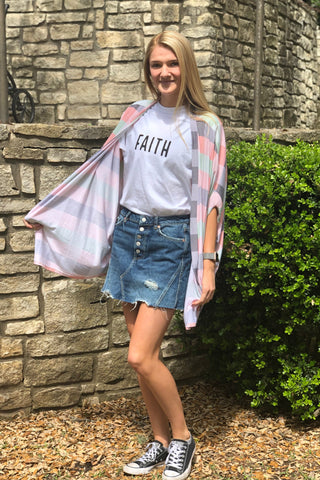 Slouchy Sleeve Open Cardigan