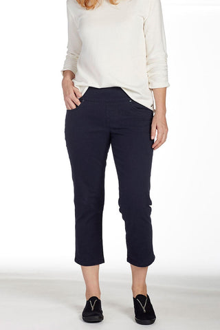 JAG Jeans Peri Straight Crop - Navy