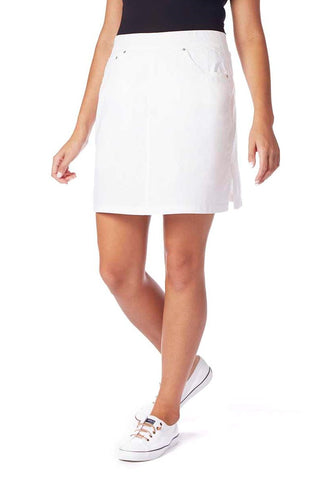 ON THE GO POPLIN SKORT
