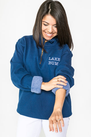 Comfort Colors LAKE BUM 3/4 Zip Sweatshirt