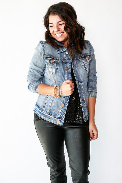 KIARA CLASSIC DENIM JACKET