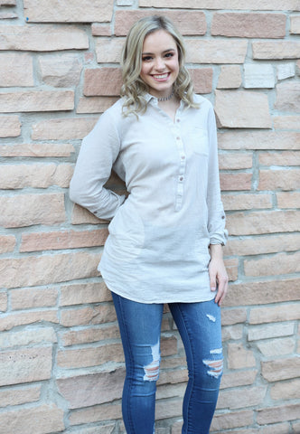 Toad&Co Airbrush Tunic - Cocoa