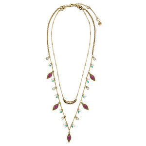 Chloe + Isabel Jaipur Two-Row Convertible Necklace