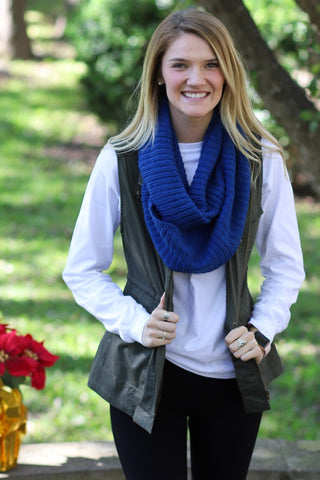 Military Anorak Vest - Olive