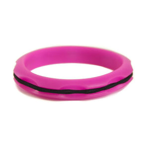 Sport Hair Tie Bangle Fuchsia