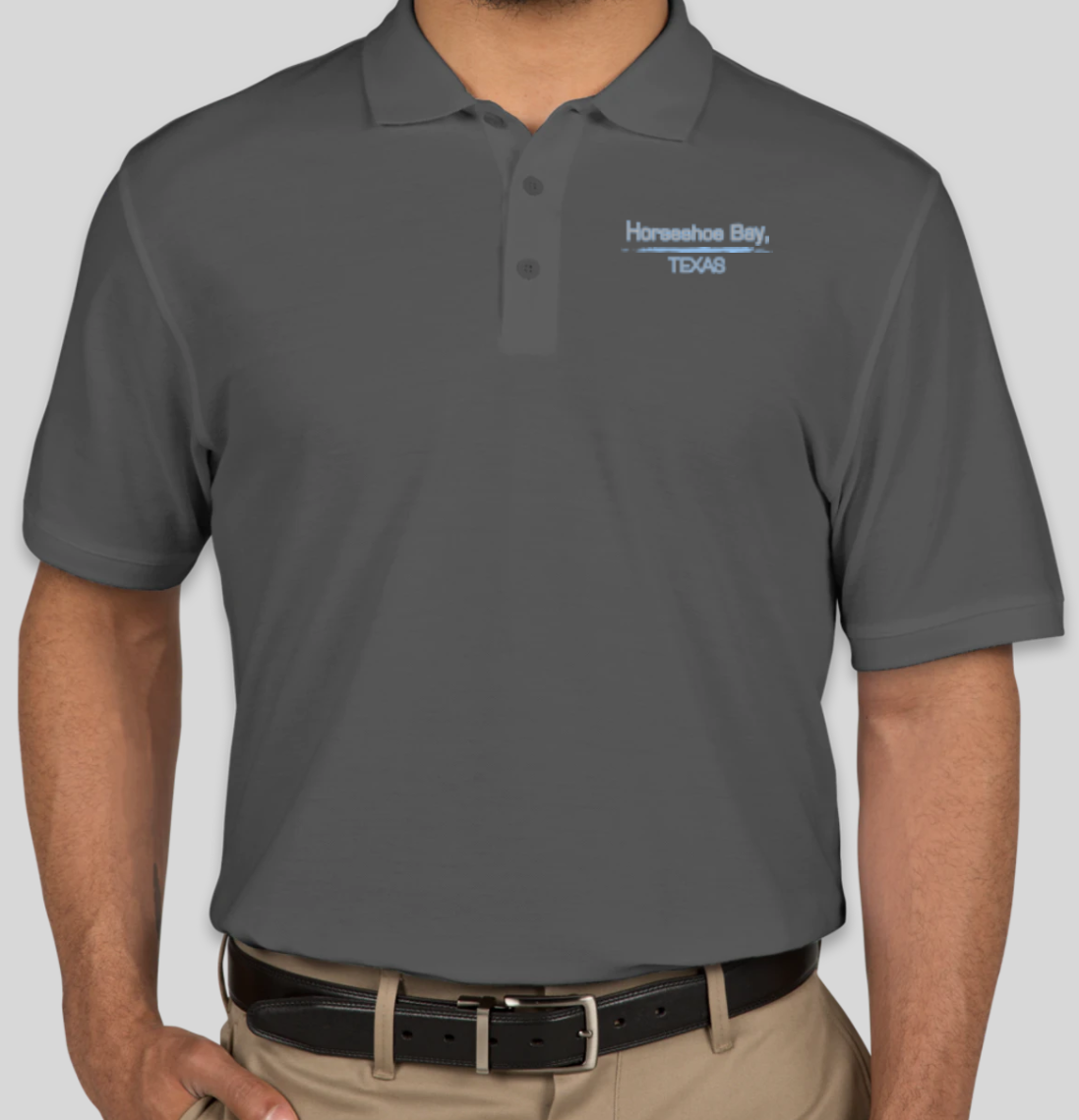Horseshoe Bay, Texas Men's Golf Shirt