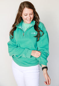 Comfort Colors LAKE LBJ 3/4 Zip Sweatshirt