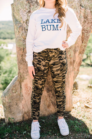 Jag Jeans Marla Pull-On Camo Ponte Leggings