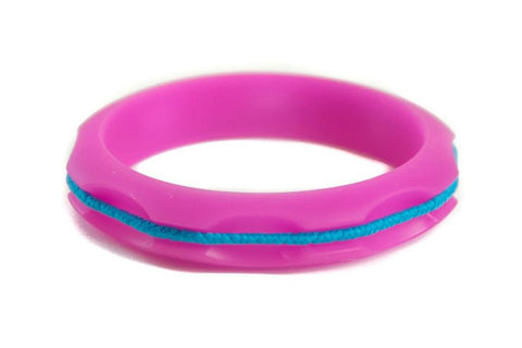 Miniz Hair Tie Bangle Kids - Fuchsia