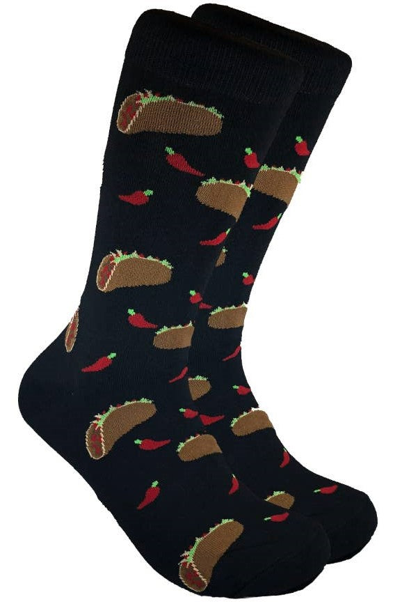 Crazy Socks Hot Taco