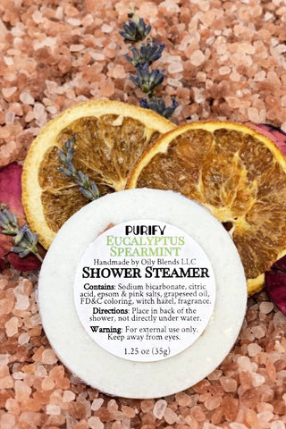 Purify Shower Steamers Eucalyptus Spearmint