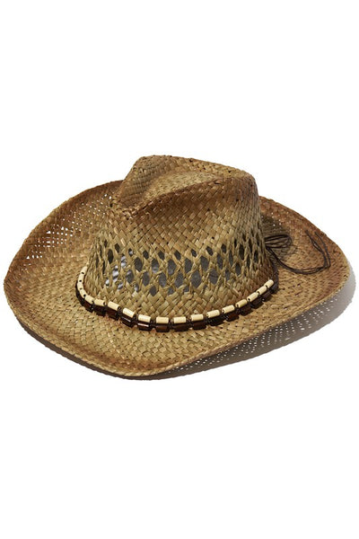 Woven Western Hat