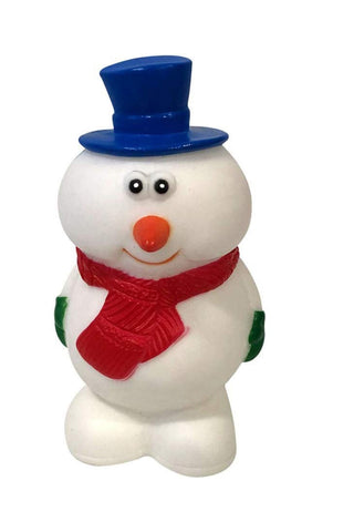 Midlee Snowman Vinyl Christmas Dog Toy
