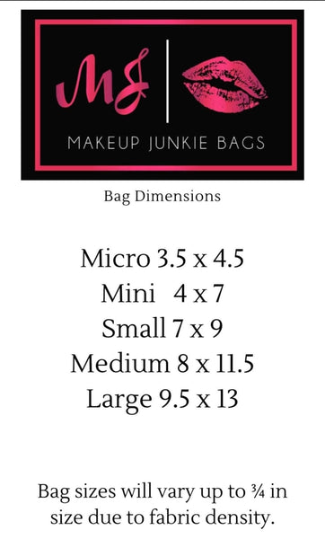 Makeup Junkie Bag - Marbelous