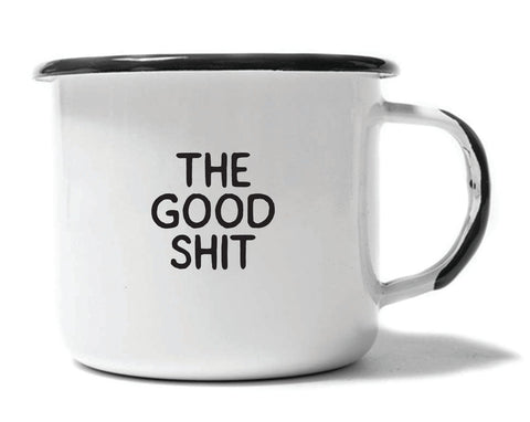 THE GOOD SHIT - ENAMEL CAMPFIRE MUG