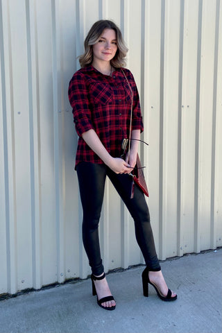 Billy T Classic Plaid Shirt