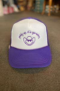 Gameday Trucker Hat - Purple