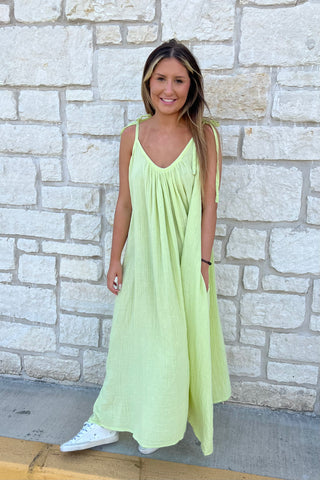 MAXI TIE SPAG STRAPS