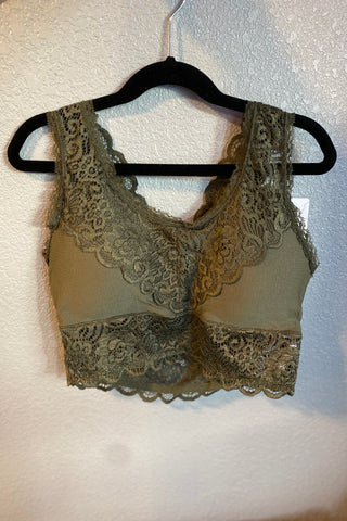 Padded Lace Bralette