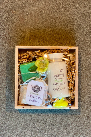 Essential Oil Bath Collection Gift Sets-BREATHE