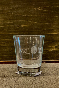 Etched Shot Glass - Lake LBJ
