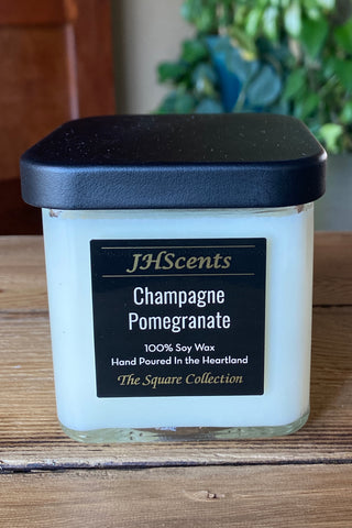 Champagne Pomegranate Square