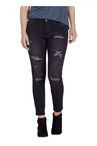 JAG JEANS MERA SKINNY ANKLE - Platinum