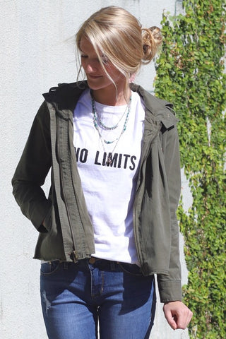 Raw Edge Military Jacket