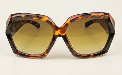 Geometric Diamond Cut Mod Butterfly Chic Sunglasses